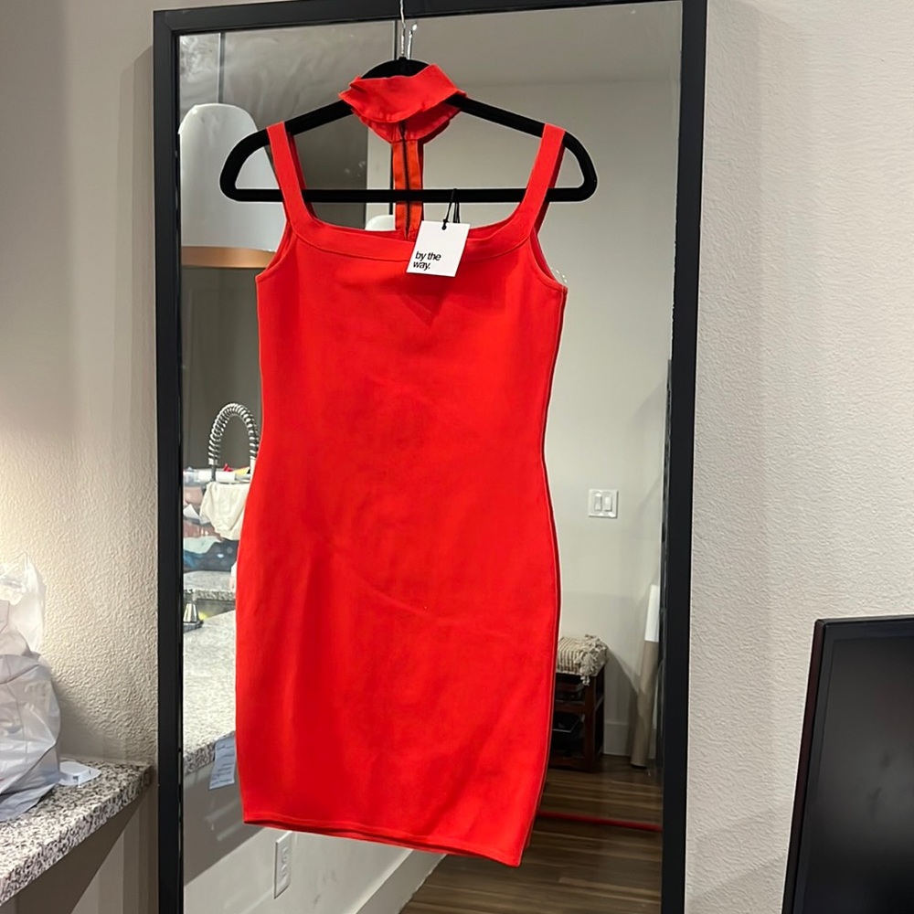 By The Way Bodycon Red Hot Dress